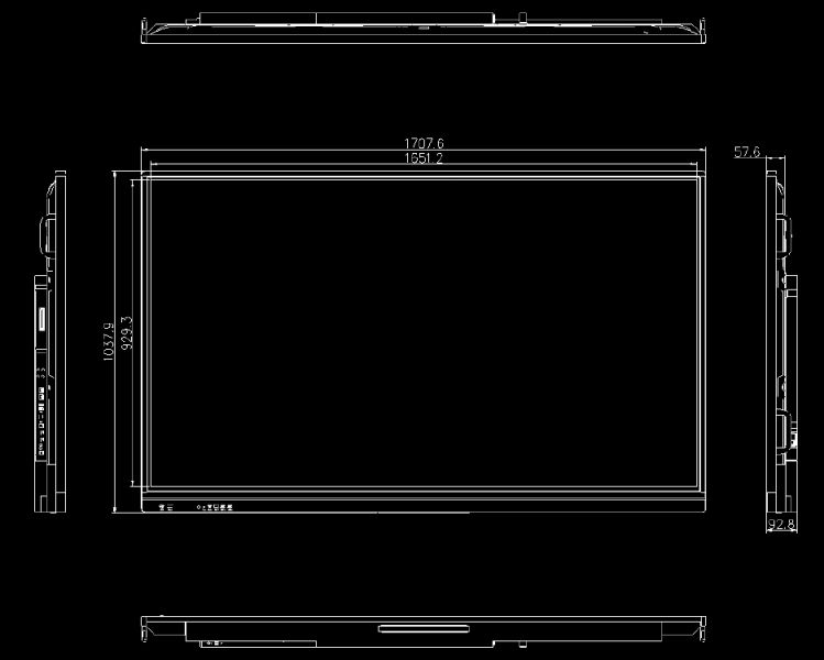 viewsonic 电子白板 ifp7505-g-spl